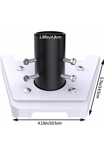 NO BRAND Suport metalic de montare pentru adaptor de țeavă Starlink Gen 3, 1....