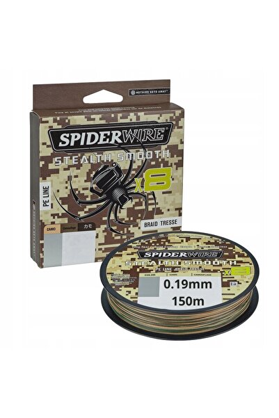 NO BRAND SPIDERWIRE STEALTH SMOOTH X8 PE-0,19mm Fir împletit