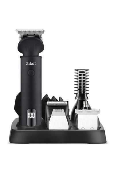 NO BRAND Trimmer MACHINKA pentru tuns păr, barbă, corp, kit USB 16 în 1