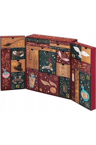 NO BRAND HARRY POTTER CALANDRU DE ADVENT CU 24 DE ZILE LICENȚIAT BAGHETĂ LUMI...