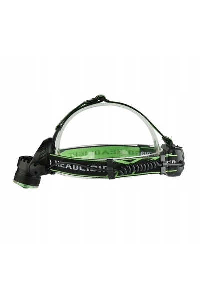 NO BRAND Lanternă frontală albă + UV ZOOM reîncărcabilă cu 2 x baterii ultrav...