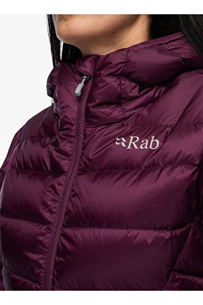 NO BRAND Geacă de puf pentru femei Rab Electron Pro Hoody - mulberry 12 (M)
