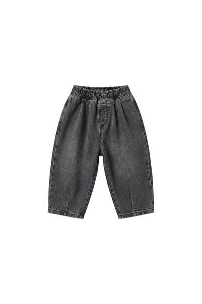 NOBLEKIDS La Ciel Paris Kids' Balloon Denim Pants Smoked