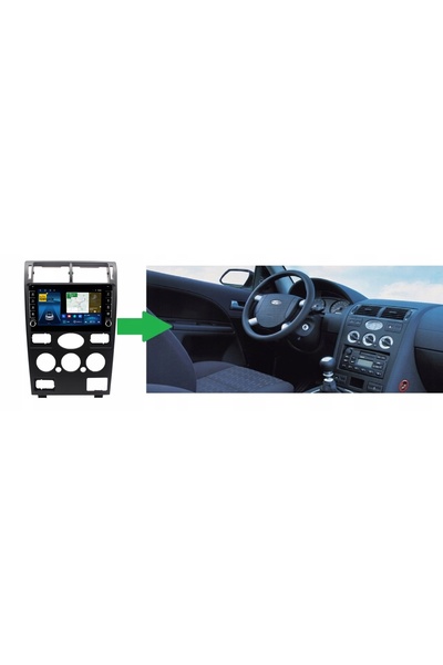 NO BRAND RADIO NAVIGAȚIE GPS FORD MONDEO 2000-2003 ANDROID CARPLAY 4/64 GB