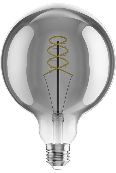 Mexen VINTIS Bec LED spiralat cu filament 3X E27 G125 8W 2200K 450 LM Fumuriu
