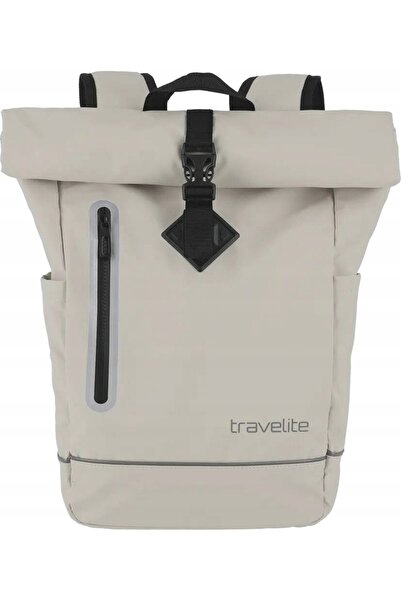 NO BRAND Rucsac Urban Travelite Basics Rollup 19L Alb
