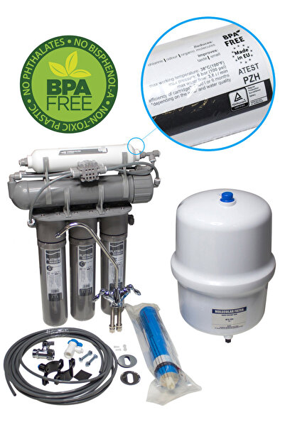 NO BRAND PLATINUM Filtru de apă pentru osmoză RO5 NEO SLIM Fără BPA