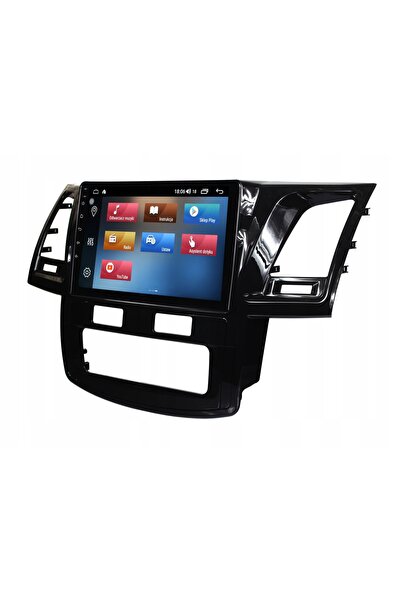 NO BRAND RADIO NAVIGAȚIE GPS TOYOTA HILUX 2008-2015 ANDROID AUTO CLIMATIZARE
