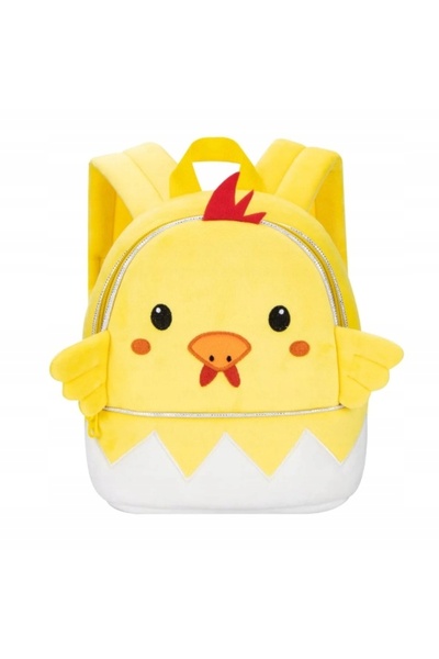 Perletti Rucsac de grădiniță cu pinguini mascotă și jucării detașabile