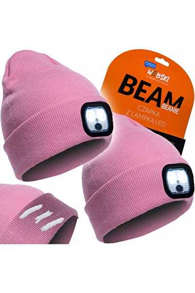 NO BRAND 2x ȘAPCĂ PENTRU FEMEI CU LANTERNĂ FRONTALĂ LED RECHARGABILĂ PRIN USB...