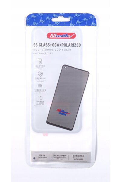 NO BRAND MUSTTBY Ecran de afișare din sticlă polarizată cu OCA pentru Apple i...