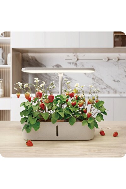 Spacetronik Ghiveci inteligent cu udare automată 4L SMART plante flori negru