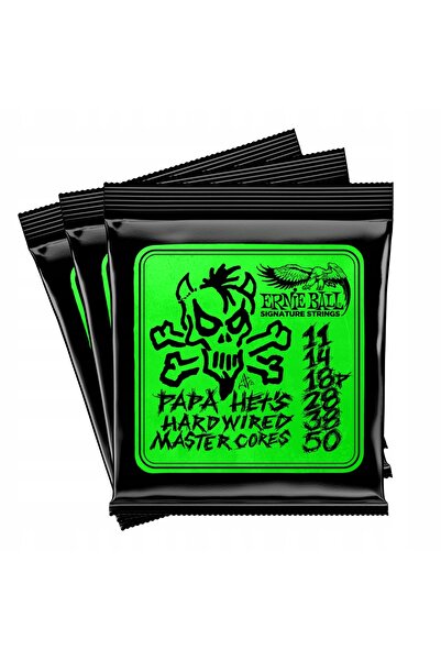 NO BRAND Corzi pentru chitară 11-50 Ernie Ball Papa Het Hetfield SET