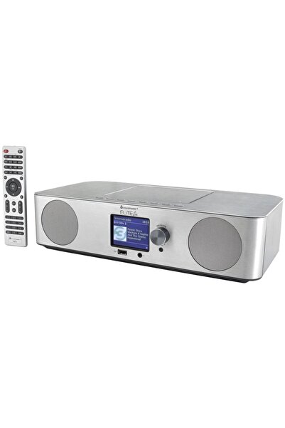 Soundmaster Tower Elite ICD2060SI Alb WLAN, Bluetooth, USB, CD/MP3, DAB+