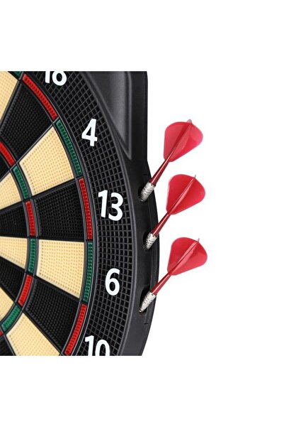 NO BRAND Panou electronic de darts cu afișaj + 6 săgeți NILS pentru cadou