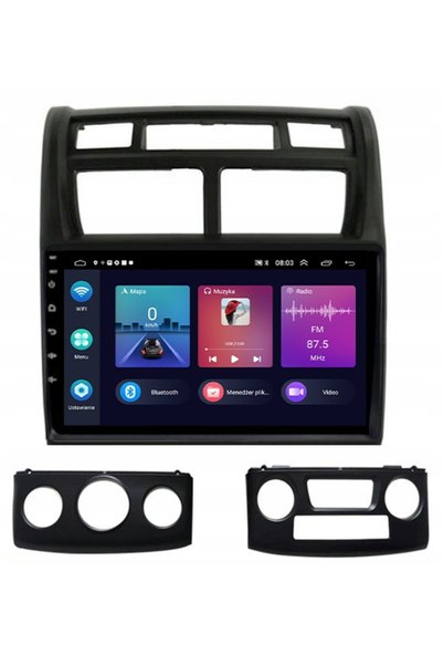 NO BRAND Navigație GPS Android Radio BT KIA SPORTAGE 2008-2010 CarPlay 4GB 64GB