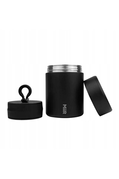 NO BRAND MiiR - Recipient pentru cafea negru - Recipient pentru cafea din oțe...