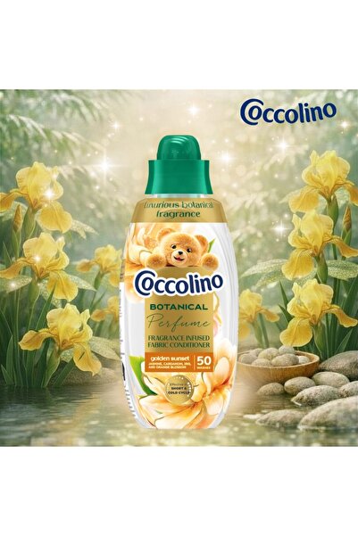 Coccolino Balsam de rufe cu parfum botanic Apus Auriu 750ml