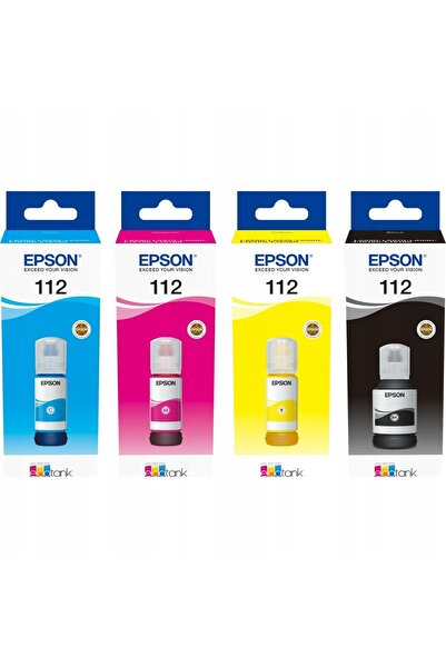 EPSON Set de 4 cerneală 112 CMYK L15150 L15160 M15140