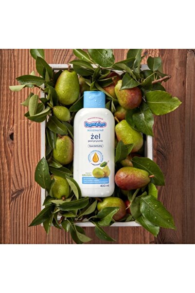 Bambino 3x RODZINA Gel de duș hiperdelicat cu parfum de pară, 400ml