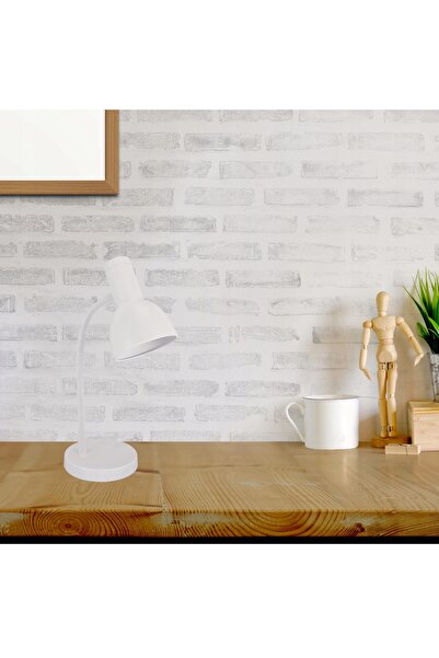 NO BRAND Lampă de birou STRUHM SANTIAGO E27 230V alb 04627