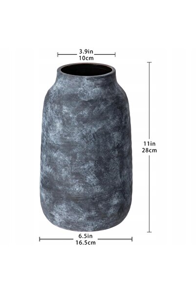 NO BRAND Vază de flori din ceramică, în stil rustic, decorativă, de culoare a...