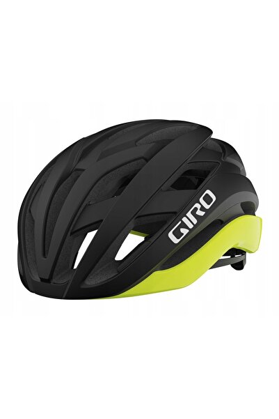 Giro Cască de ciclism rutier Cielo Mips Negru mat cu galben evidențiat (Nouă)