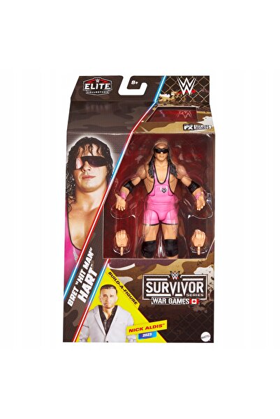 NO BRAND Figurină de acțiune WWE Wrestling Elite Survivor: Bret „Hit Man” Har...