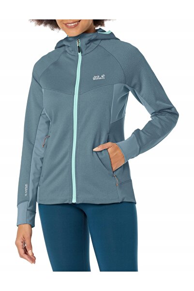 Jack Wolfskin Hanorac de damă fleece softshell termic de trekking montan M