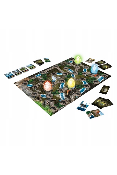 NO BRAND Jocul Magajaja Jurassic World pentru copii de 6+ ani – distracție ed...