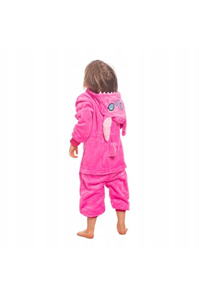 NO BRAND Pijamale pentru copii Costum Kigurumi salopetă pentru copii Stich Ro...