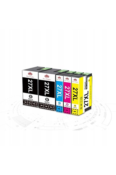NO BRAND 15x Cerneală 27 XL Pentru imprimanta EPSON Workforce WF-7710 WF-7715...