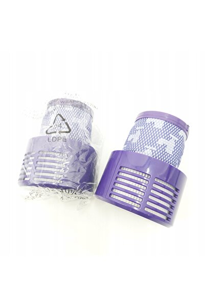 NO BRAND Filtru pentru aspiratorul Dyson V10 Cyclone SV12, 2 bucăți, HEPA H12...