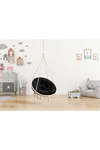 NO BRAND Pernă mare pentru leagăn, pernă rotundă pentru cuibul de stork, 92x9...