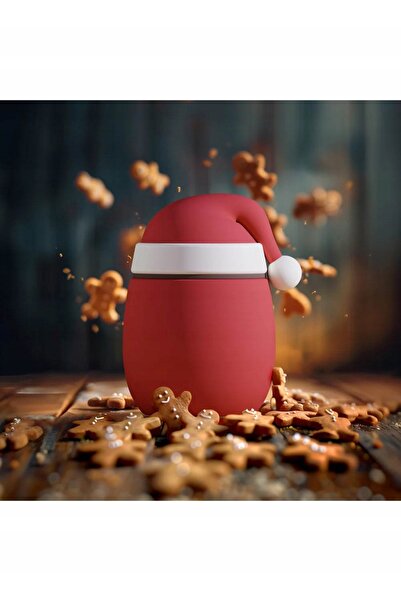 NO BRAND Termos pentru prânz pentru copii Asobu Bestie Foodie 0.6 l - SANTA