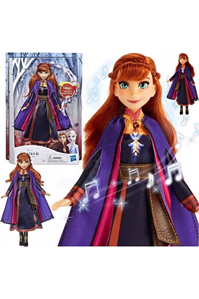 Hasbro Păpușa ANNA din Frozen cântă în poloneză, păpușă din Frozen cu lumină ...