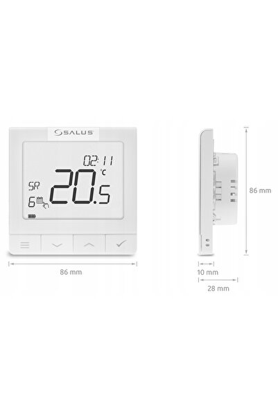 NO BRAND SALUS WQ610 REGULATOR DE SOARENTĂ CU FIRMĂ 230V NOU 091FLV2 CERTIFIC...