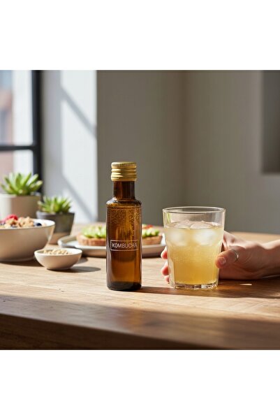 NO BRAND 20X STICLĂ DE ULEI DORICA 100ml FĂRĂ CAPAC pentru ulei, sirop, lichior