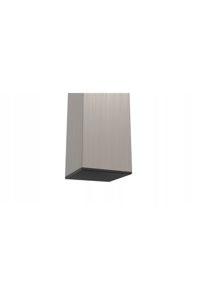 NO BRAND Picioare mobilier INOX 45/45 pentru dulap/șifonier, H 400 MM + ȘURUBURI