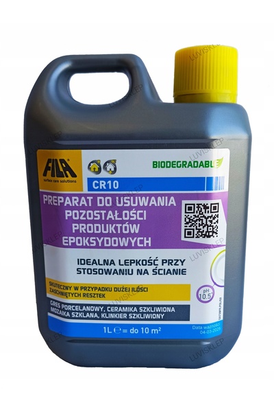 FILA Îndepărtarea reziduurilor de epoxid din rosturi CR10 1L pentru curățarea...
