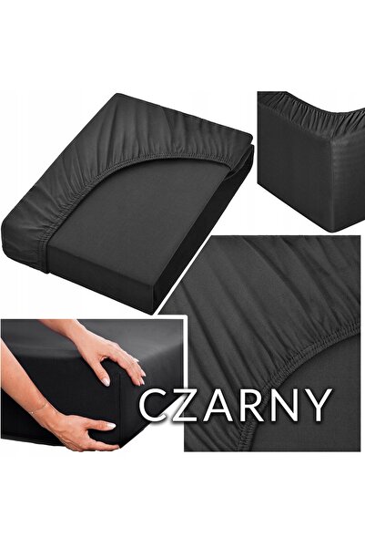 NO BRAND Cearșaf de pat 100% bumbac pieptănat 200x200 + 30cm cu elastic pentr...