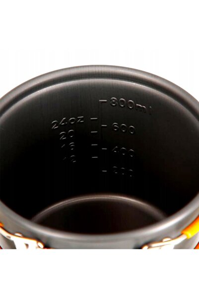 NO BRAND Set de vase de gătit pentru camping NILS CAMP Oală Tacâmuri Camping ...