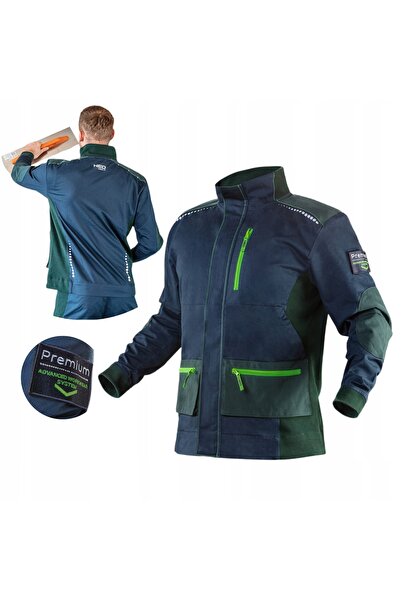 NEO Tools Hanorac de lucru PREMIUM, 62% bumbac, 35% poliester, 3% elastan, mă...