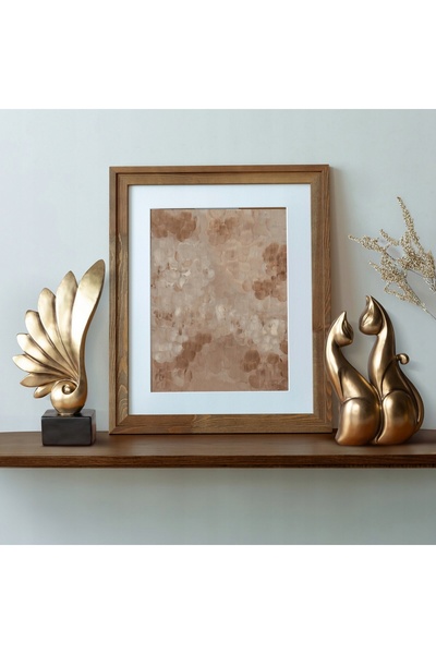 NO BRAND Figurină decorativă solidă (04) 21 x 10 x 29 cm auriu