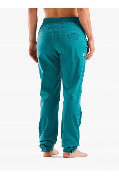 NO BRAND Pantaloni de alpinism pentru femei E9 Onda Pop - verde/verde lac M