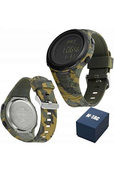 M-TAC ceas 2166 cu busolă și pedometru 5 ATM camuflaj