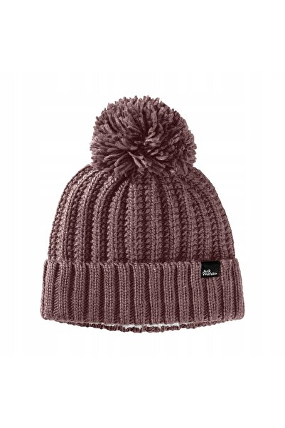 Jack Wolfskin Căciulă tricotată roșie r. M.