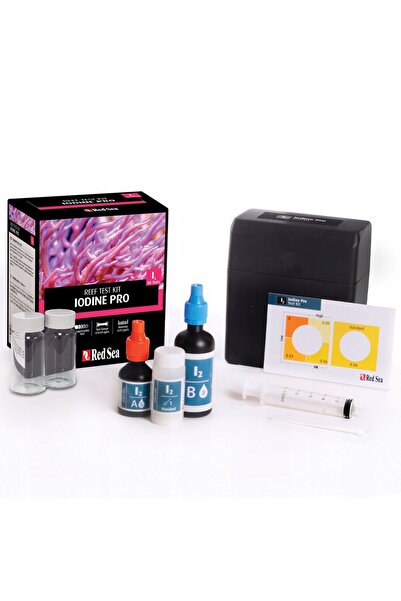 Red Sea Kit de testare Pro cu iod pentru iodul din acvariul marin