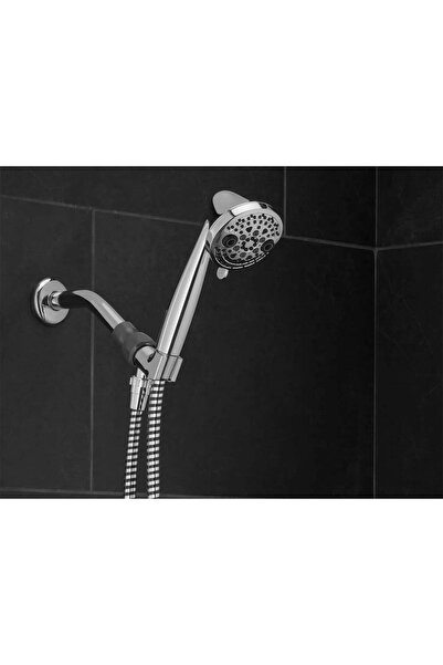 NO BRAND Cap de duș cu turbină și masaj oxigenic -60% apă 6,5 L/min