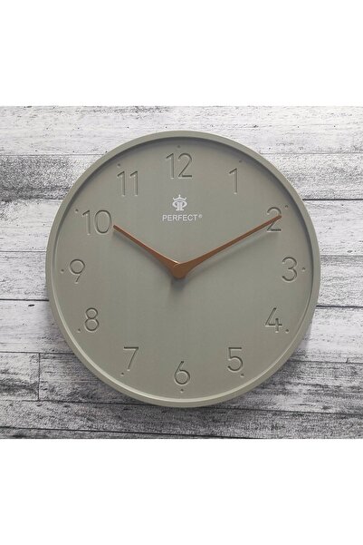 PERFECT CEAS DE PERETE ROTUND ELEGANT GRI FX-5812 28 cm